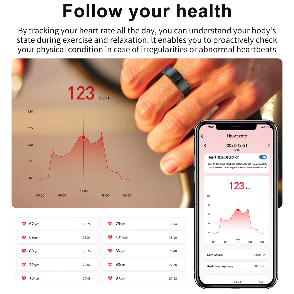 Smart Ring — Advanced Fitness &amp; Health Monitoring