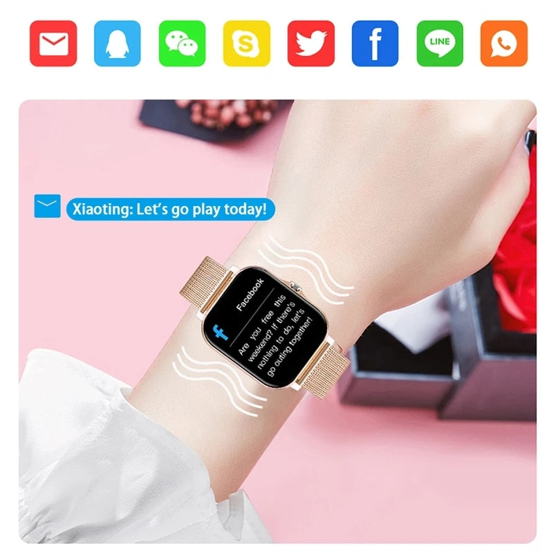 Full Touch Bluetooth Call Smart Watch – Advanced Fitness &amp; Health Tracking