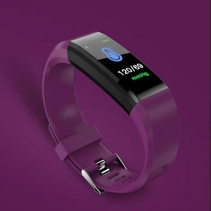 Intelligent Sports Bracelet Smartwatch for iOS Android Sport Fitness Tracker Kids Touch Wristband Watch