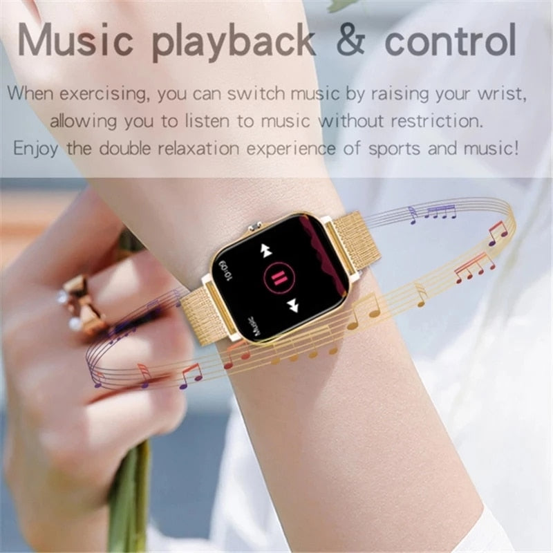Full Touch Bluetooth Call Smart Watch – Advanced Fitness &amp; Health Tracking