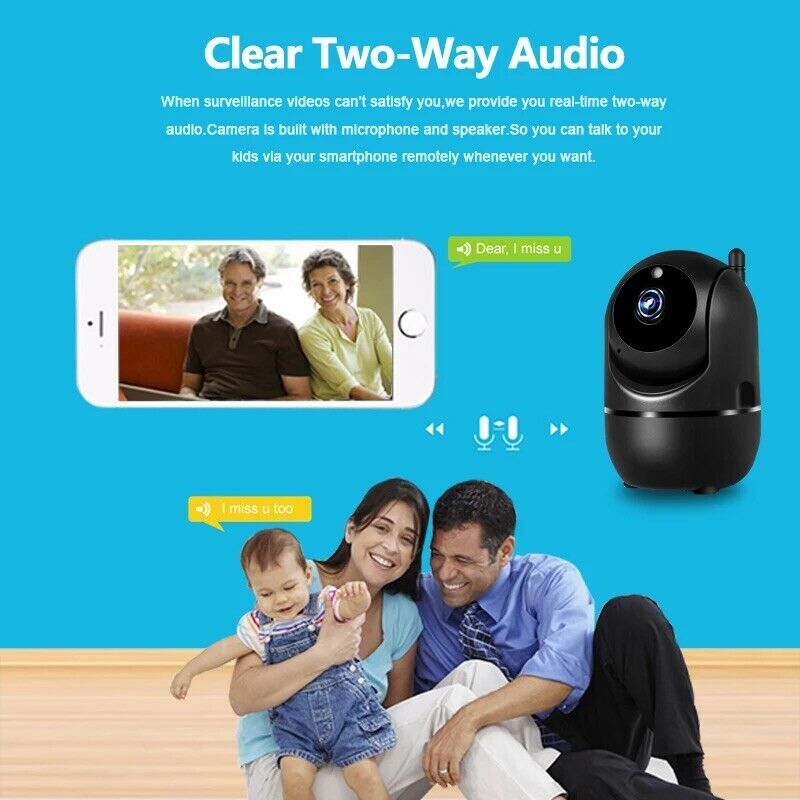 Professional HD Baby Monitor with Advanced Night Vision
