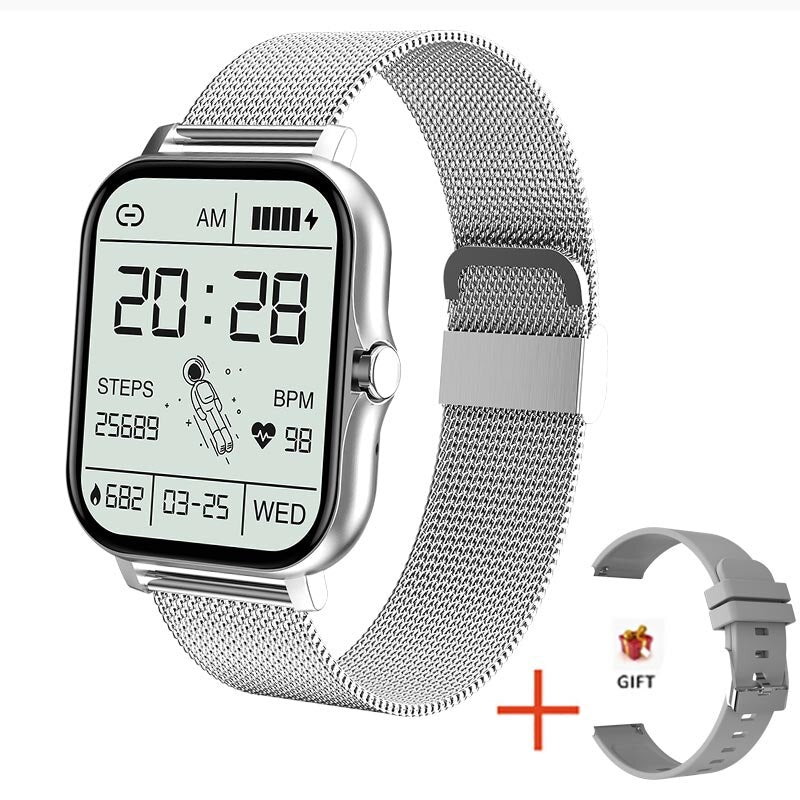 Full Touch Bluetooth Call Smart Watch – Advanced Fitness &amp; Health Tracking