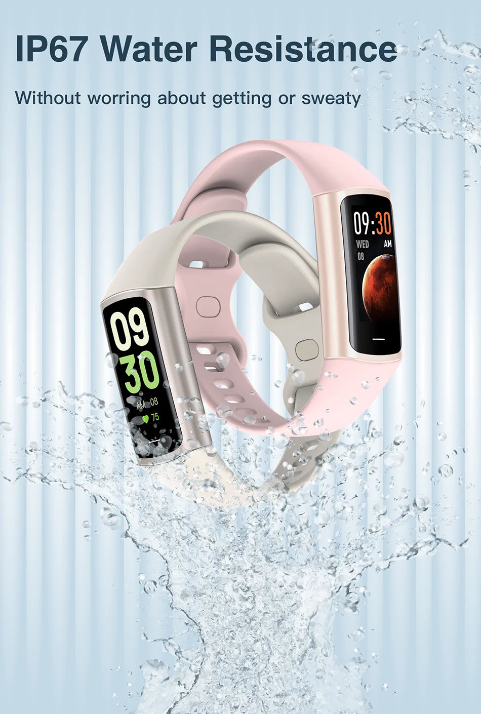 LIGE Fashion Smartwatch – Health Monitoring & Sports Tracking for Men & Ladies