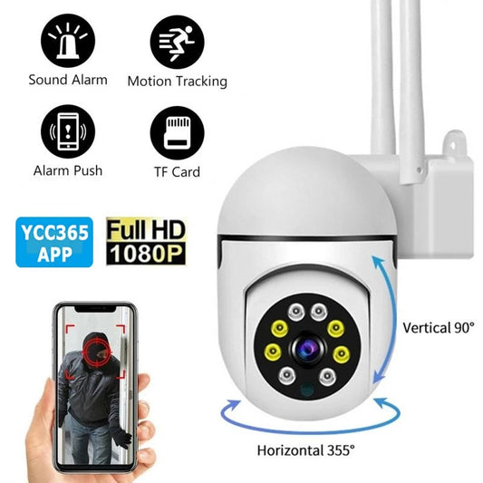 Professional 1080P HD WiFi Security Camera with 4X Digital Zoom and AI Human Detection